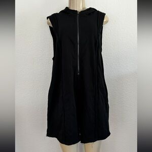 Reformation Black Sleeveless Jumpsuit